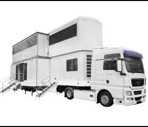 Double Deck Exhibition Trailer High Quality - Roadshow Trailers 